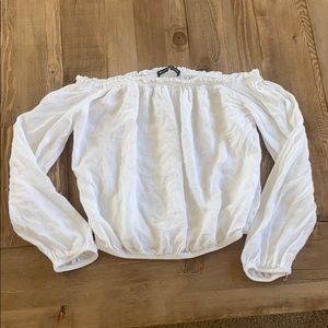 Brandy Melville off the shoulders long sleeve